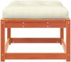 vidaXL Gartenhocker mit Kissen Wachsbraun Massivholz Kiefer 844701 Bild 5