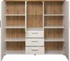 Home affaire Highboard Nybro, Vitrine, wechselseitig montierbarer Türanschlag, Breite 159 cm Bild 3