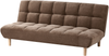 Schlafsofa 2-Sitzer RISOR Stoff Braun Bild 4