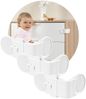 reer Vorteilspack Schrank- und Schubladensicherung, 3er Set, Klemmschutz, Kinder Sicherung, Weiß, 71080 Bild 2