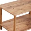 Couchtisch Jelling Rechteckig 43 x 70 x 44 cm Holzoptik [en. casa] Bild 4