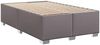 vidaXL Boxspringbett mit Matratze Grau 120x200 cm Kunstleder 3285207 Bild 5
