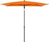 Doppler Sonnenschirm / Mittelstockschirm "myZONE 190 x 125 Manual", orange, 190 x 125 cm Bild 1