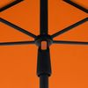 Doppler Sonnenschirm / Mittelstockschirm "myZONE 190 x 125 Manual", orange, 190 x 125 cm Bild 5
