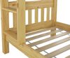 Erst-Holz Etagenbett Kiefer 90x200 cm, natur Bild 5