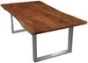 TISCHE & BÄNKE Tisch 200x100 Akazie Nussbaumfarbig Bild 3