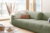 KAWOLA Big Sofa PALACE 3-Sitzer mit Sitztiefenverstellung Cord olivgrün 74 x 120 x 298 cm Bild 2