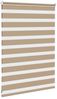 vidaXL Doppelrollo Sandbraun 100x100 cm Stoffbreite 95,9 cm Polyester 4014521 Bild 4