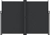 vidaXL Seitenmarkise Ausziehbar Schwarz 180x1000 cm 4004744 Bild 3