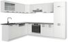 Eckküche R-Line Weiß Landhaus/Weiß 287 x 60 cm , AP Anthrazit Vicco Bild 1