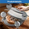 Refined Living Mikrowellenbehälter 2 Stk Faltbare Mikrowellen Abdeckung Mikrowellendeckel Frischhaltedose, (Mikrowellenhaube mit Dampflöchern Mikrowellengeschirr, Microwave Cover, 2-tlg, 2 In 1 Microwellenabdeckungen Küche Aufbewahrung & Organisation),... Bild 3
