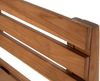 Gartenbank Teakbank CUGAD - Holz Teak 150x50x85 cm | Holzbank 150 Cm Gartenbank Sitzbank Mit Lehne Wetterfest Bank Garten Terrasse Bild 4