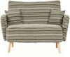 2-Sitzer-Sofa aus Bouclé 121x81,5x87 cm mit Seitentaschen, olivgrün Bild 5