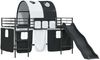 vidaXL Kinder-Etagenbett Schwarz 107 x 200 cm Metall 42020835 Bild 4
