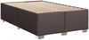 vidaXL Bettgestell ohne Matratze Dunkelbraun 120x200 cm Stoff 3284467 Bild 3