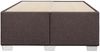 vidaXL Bettgestell ohne Matratze Dunkelbraun 120x200 cm Stoff 3284467 Bild 4