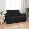 vidaXL Schlafsofa Schwarz 148 x 71 x 83 cm Samt 4106688 Bild 3