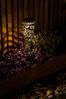 Luxform Gartenleuchte Luxform Solar Torch Jersey, set of 2, LED fest integriert, Warmweiß, LED-Gartenleuchte, Solarenergie, warmweiß, aus Metall, IP44 Bild 3