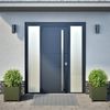 vidaXL Pflanzkübel 2 Stk. Olivgrün 40x40x40 Stahl 851206 Bild 3