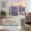 Relaxdays Hocker aus Samt mit Stauraum Bild 2