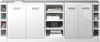 Küchenschrank für Dachschrägen R-Line Weiß Hochglanz 210 cm 5er Set Schrankkorpuss 60 cm Tiefe Vicco Bild 5