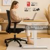 ASSMANN Bürostuhl Streamo Synchronmechanik mit Polster Schwarz 65x64x116cm Textil Bild 2