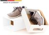 BigDean Schuhbox 10 Boxen stapelbar mit Sichtfenster & Schublade Schuhe Spielzeug etc. (Set, 10 St, Schuhbox), Bemalbar, Dekorierbar, Stapelbar Bild 2