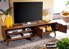 TV-Board Sheesham 180x40x48 walnuss gewachst MALMÖ 2 #122 Bild 4