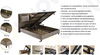 Bambi Boxspringbett Funktionsbett mit Matratze Magnasand Set 90x200 Bild 3