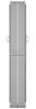 vidaXL Ausziehbare Seitenmarkise 140x1200 cm Braun 313390 Bild 4