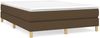 Boxspringbett Dunkelbraun 140x190 cm Stoff [3120609] Bild 2