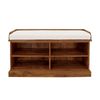 Schuhregal Rami 105x60x40 aus indischem Sheesham-Massivholz Bild 5