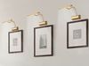 Stilvolle 4 Watt LED Wandleuchte in Messing matt Bild 5