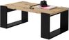 Couchtisch ALBA Artisan Eiche schwarz Dekor Melamin 110x60 Bild 1