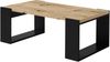 Couchtisch ALBA Artisan Eiche schwarz Dekor Melamin 110x60 Bild 2