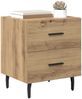 vidaXL Nachttisch Artisan-Eiche 40 x 35 x 47,5 cm Holzwerkstoff 882043 Bild 3