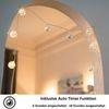 COZY HOME LED-Lichterkette Marokkanische Batterie und Stecker -, 20 LEDs I Timer-Funktion I Warmweiß I Lichterkette Innen Bild 2
