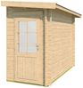 Gartenhaus Modell Pulti 44 B Natur Bild 2