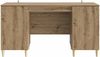 vidaXL Schreibtisch Artisan-Eiche Holzwerkstoff 142,5 x 50 x 75 cm 3414620 Bild 4