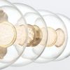 Elstead Lighting LED Wandleuchte Atomo 4-flammig Gold gebürstet 3000K Bild 5