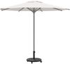 vidaXL Sonnenschirmständer Art Deco Schwarz Ø 45 x 39,5 cm Eisen 42002565 Bild 3