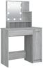 vidaXL Schminktisch mit LED Grau Sonoma 86,5x35x136 cm 820485 Bild 2
