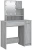 vidaXL Schminktisch mit LED Grau Sonoma 86,5x35x136 cm 820485 Bild 3