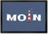 speecheese Fußmatte Fußmatte in 35x50 cm im maritimen Stil mit Spruch: Moin und Maritim Bild 4