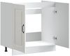 vidaXL Spülenunterschrank Kalmar Hochglanz-Weiß 80x46x81,5 cm 853449 Bild 5