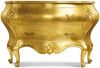 Casa Padrino Luxus Barock Kommode Gold 127,5 cm - Barock Möbel - Made in Italy Bild 2