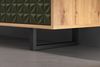 TV-Lowboard Sentra in grün und Eiche Artisan 184 cm Bild 4