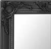 vidaXL Wandspiegel im Barock-Stil 60x60 cm Schwarz 320335 Bild 4