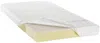 Vente-unique - ETHER Bett Holz, PlatteStoff Weiß - B 140 cm70 cm x H 35 cm14 cm x L 190 cm Bild 2