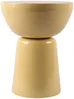Vente-unique - MENIRO Beistelltisch Metall Gelb - B 36 cm x H 45,5 cm x L 36 cm Bild 2